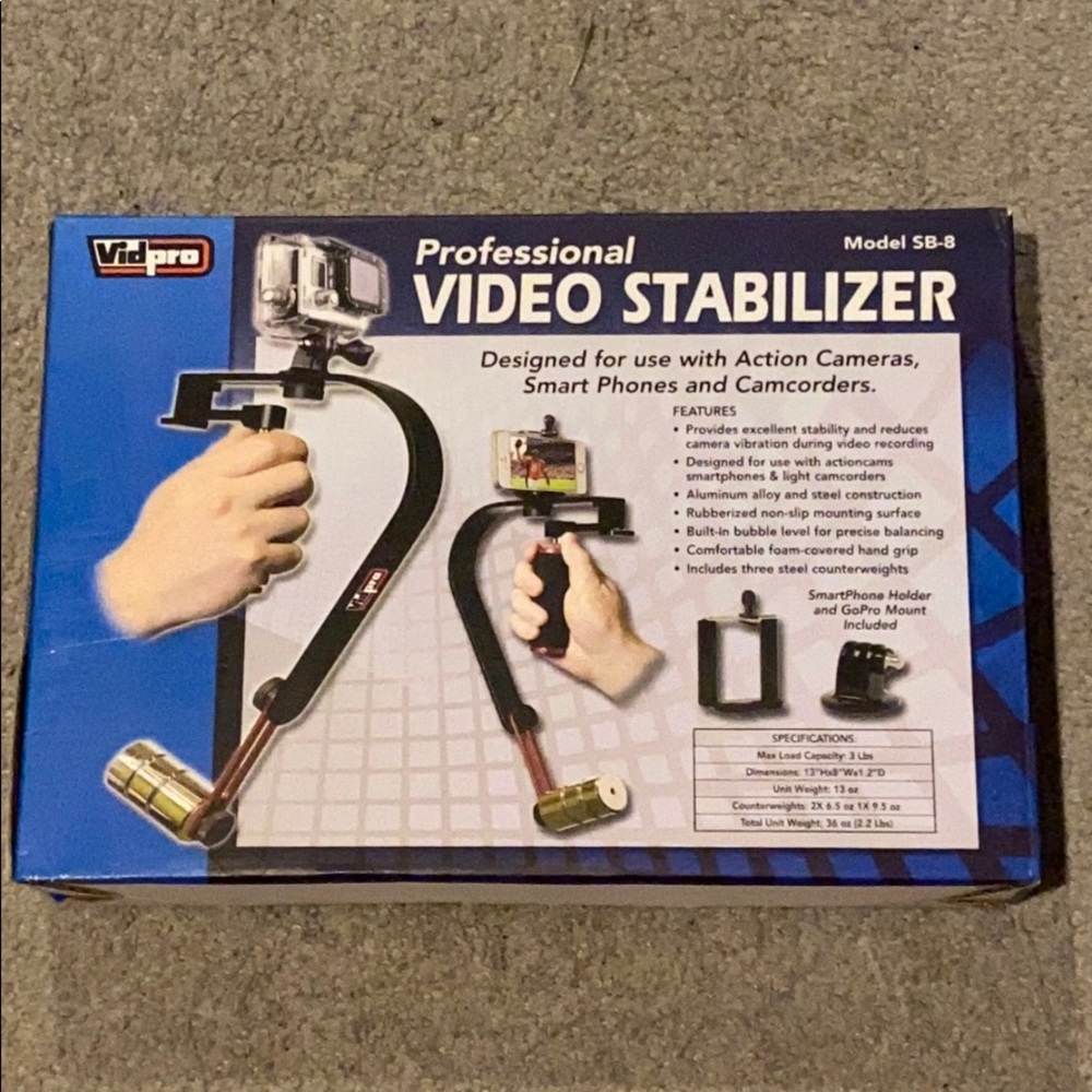 BRAND NEW NEVER USED video stabilizer